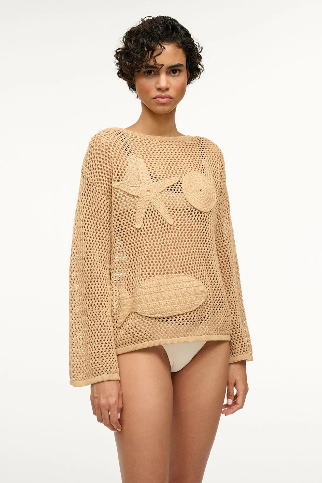 STAUD SOVANA COVERUP TOP NATURAL Sale