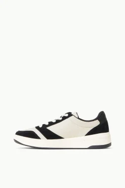STAUD + KEDS THE COURT SNEAKER  BLACK CREAM BLACKCREAM Clearance