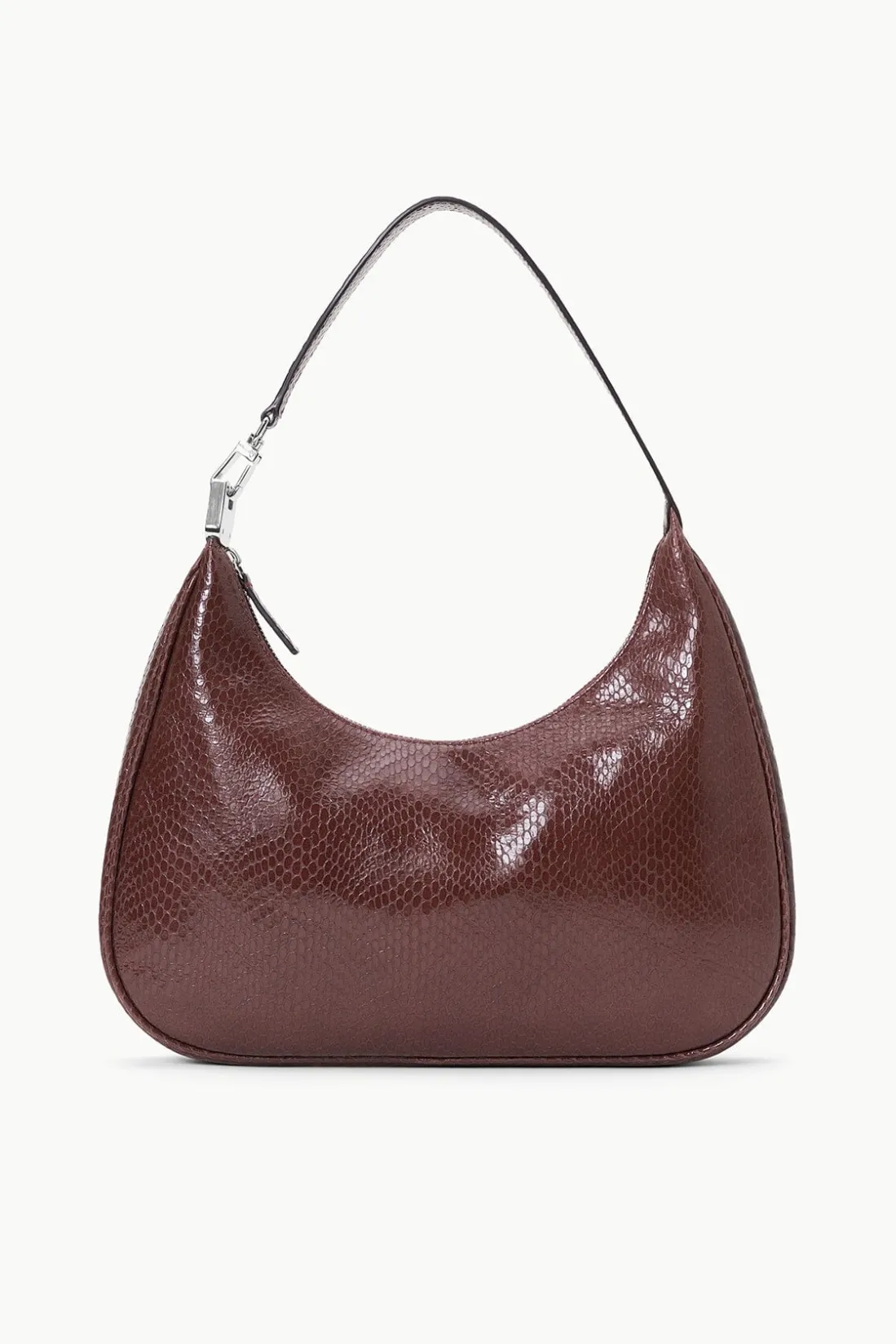STAUD SYLVIE SHOULDER BAG MAHOGANY Best