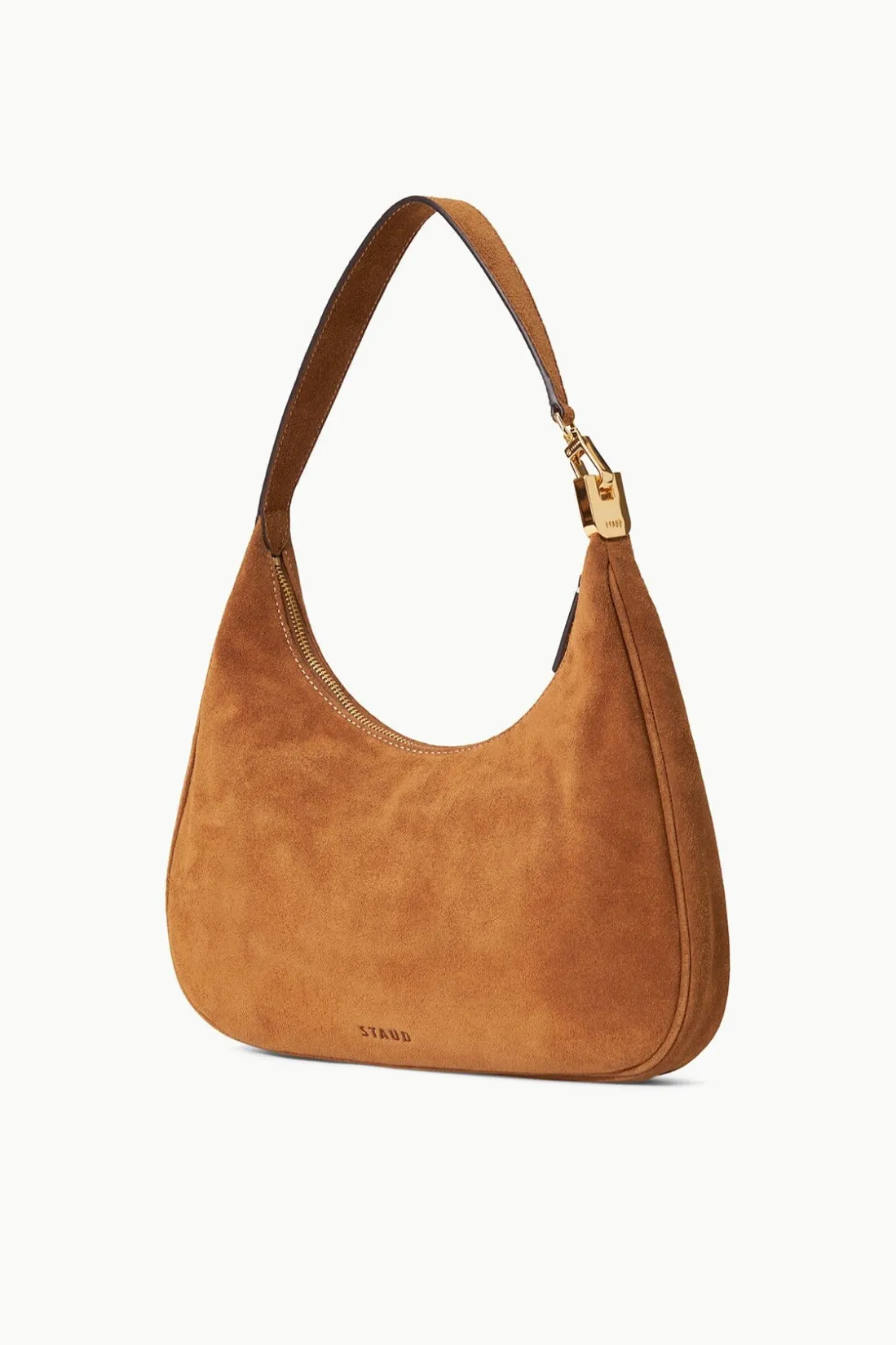STAUD SYLVIE SHOULDER BAG TAN Hot