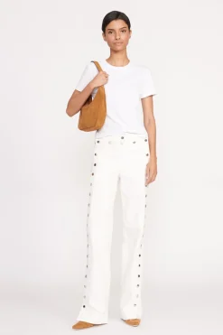STAUD SYLVIE SHOULDER BAG TAN Hot