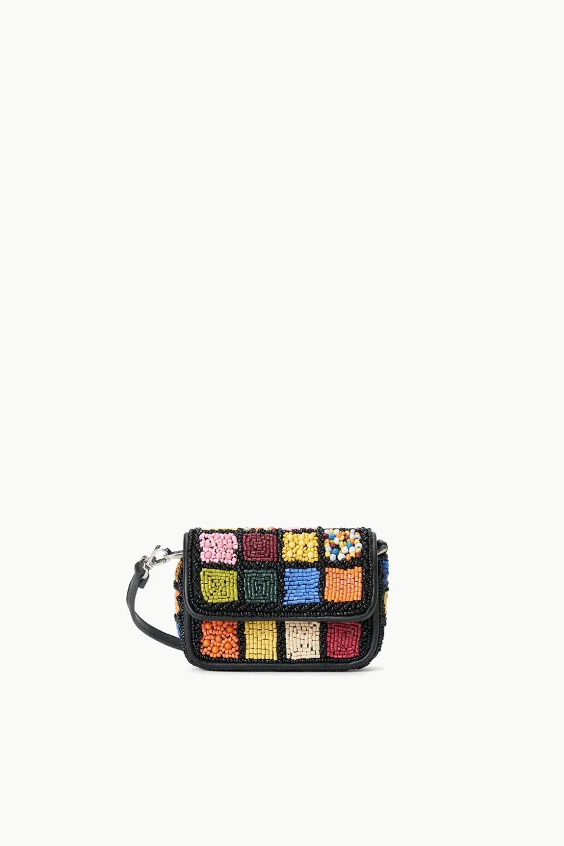 STAUD TINY TOMMY BEADED CROSSBODY DANCE FLOOR DANCEFLOOR Hot
