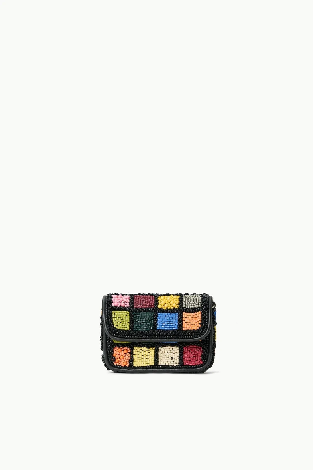STAUD TINY TOMMY BEADED CROSSBODY DANCE FLOOR DANCEFLOOR Hot