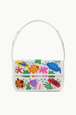 STAUD TOMMY BEADED BAG   AQUARIUM Clearance