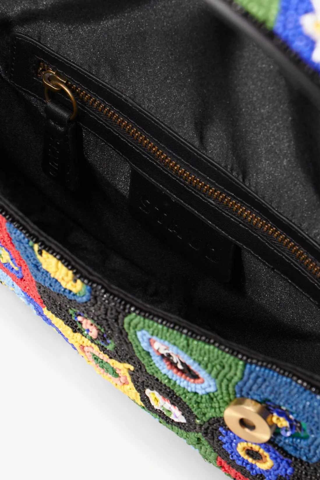 STAUD TOMMY BEADED BAG BLACK MILLEFIORI BLACKMILLEFIORI Online