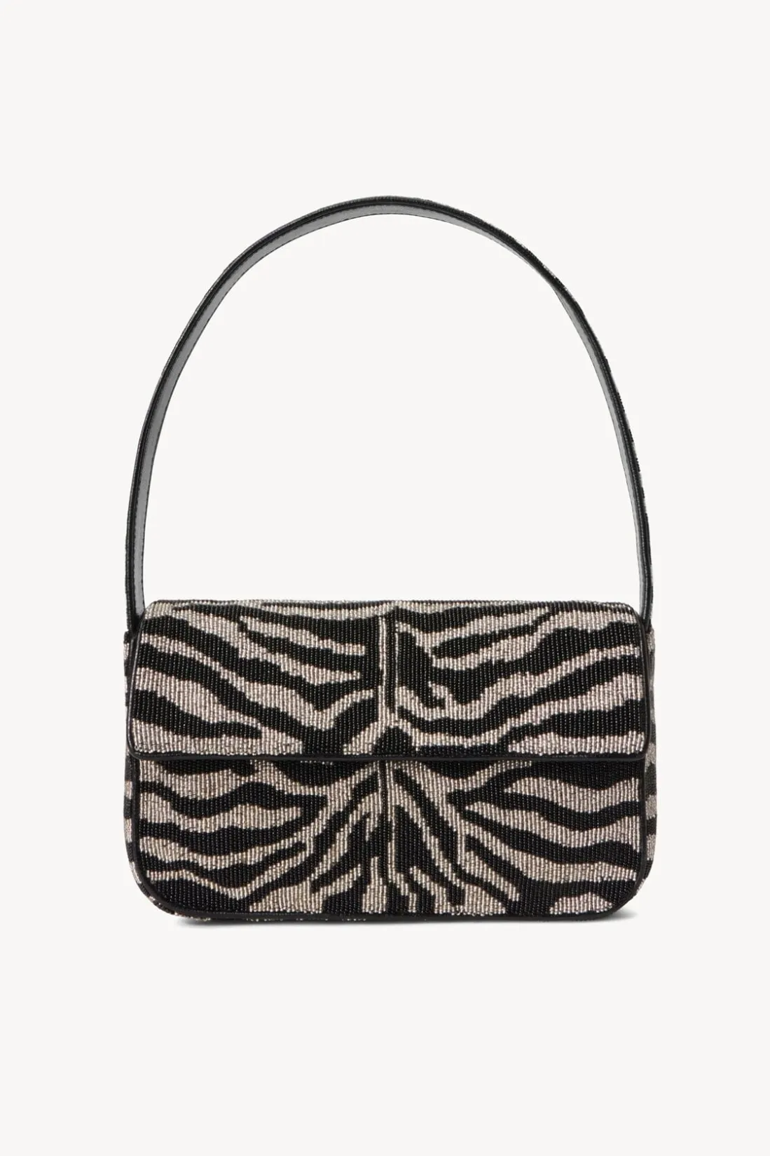 STAUD TOMMY BEADED BAG BLACK WHITE BLACKWHITE Outlet