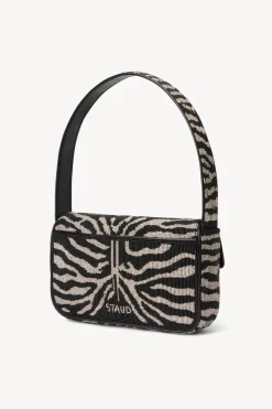 STAUD TOMMY BEADED BAG BLACK WHITE BLACKWHITE Outlet
