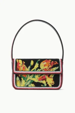 STAUD TOMMY BEADED BAG DREAMY TULIP DREAMYTULIP Sale