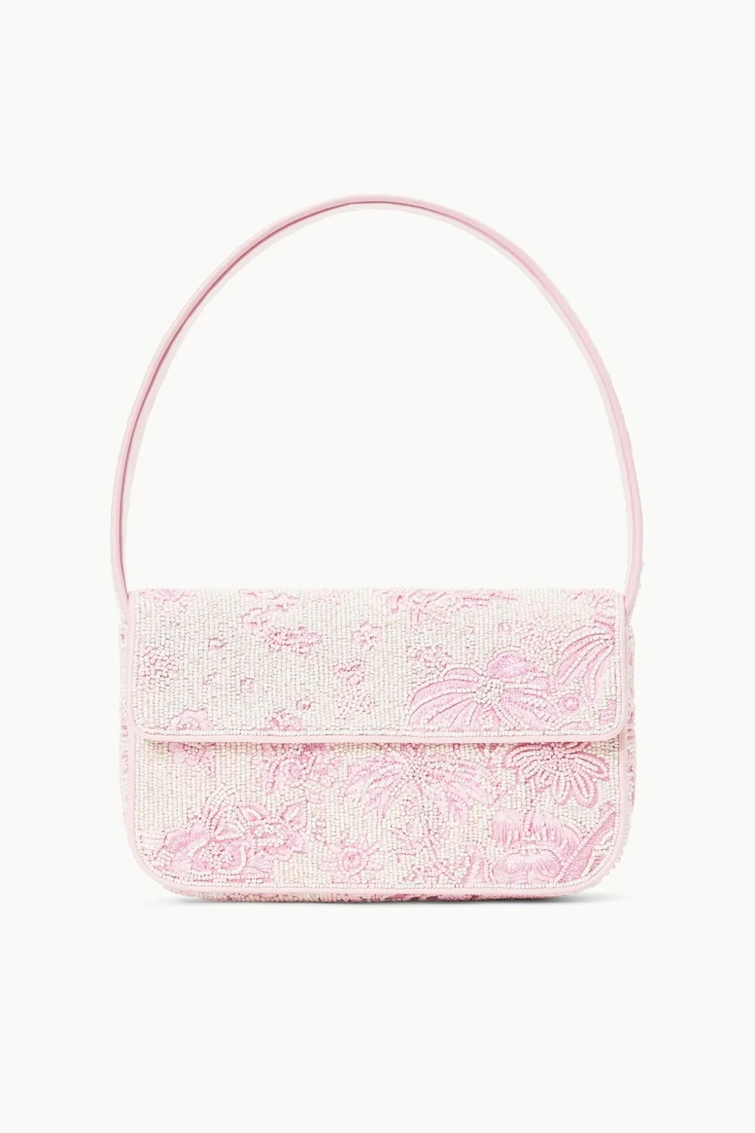 STAUD TOMMY BEADED BAG IVORY CHERRY BLOSSOM TOILE IVORYCHERRYBLOSSOMTOILE Discount