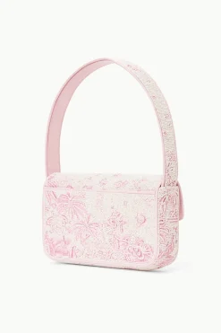 STAUD TOMMY BEADED BAG IVORY CHERRY BLOSSOM TOILE IVORYCHERRYBLOSSOMTOILE Discount