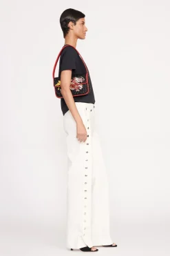 STAUD TOMMY BEADED BAG  LUCKY DRAGON LUCKYDRAGON Best