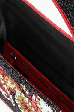 STAUD TOMMY BEADED BAG  LUCKY DRAGON LUCKYDRAGON Best