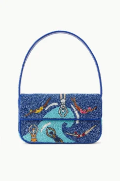 STAUD TOMMY BEADED BAG   SWIMMERS Clearance