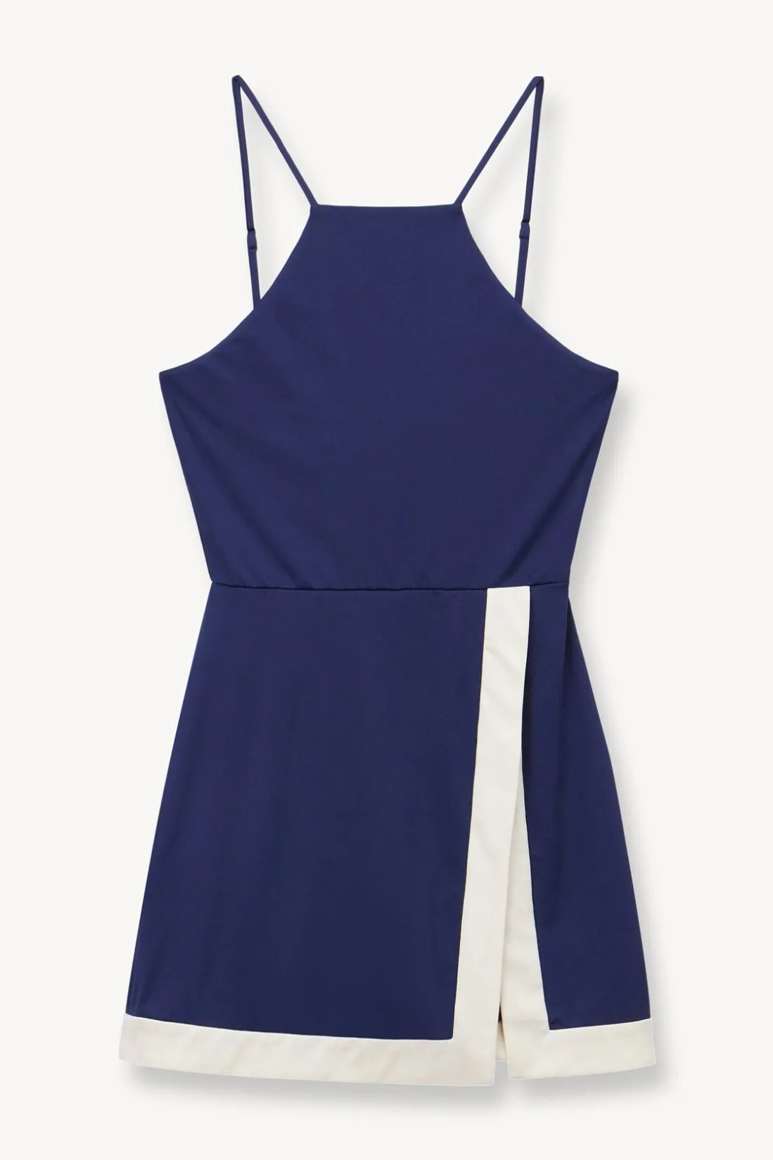 STAUD TOP SPIN DRESS NAVY IVORY NAVYIVORY Online