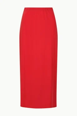 STAUD TREY SKIRT RED ROSE REDROSE Sale