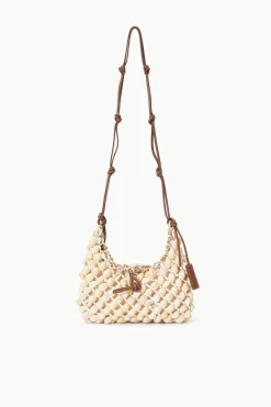 STAUD VACANZA SHELL SHOULDER BAG  NATURAL TAN NATURALTAN