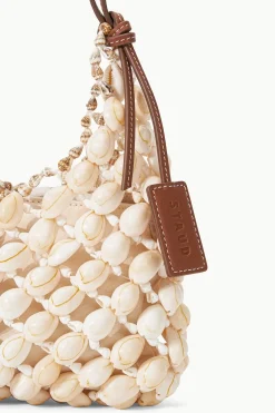 STAUD VACANZA SHELL SHOULDER BAG  NATURAL TAN NATURALTAN