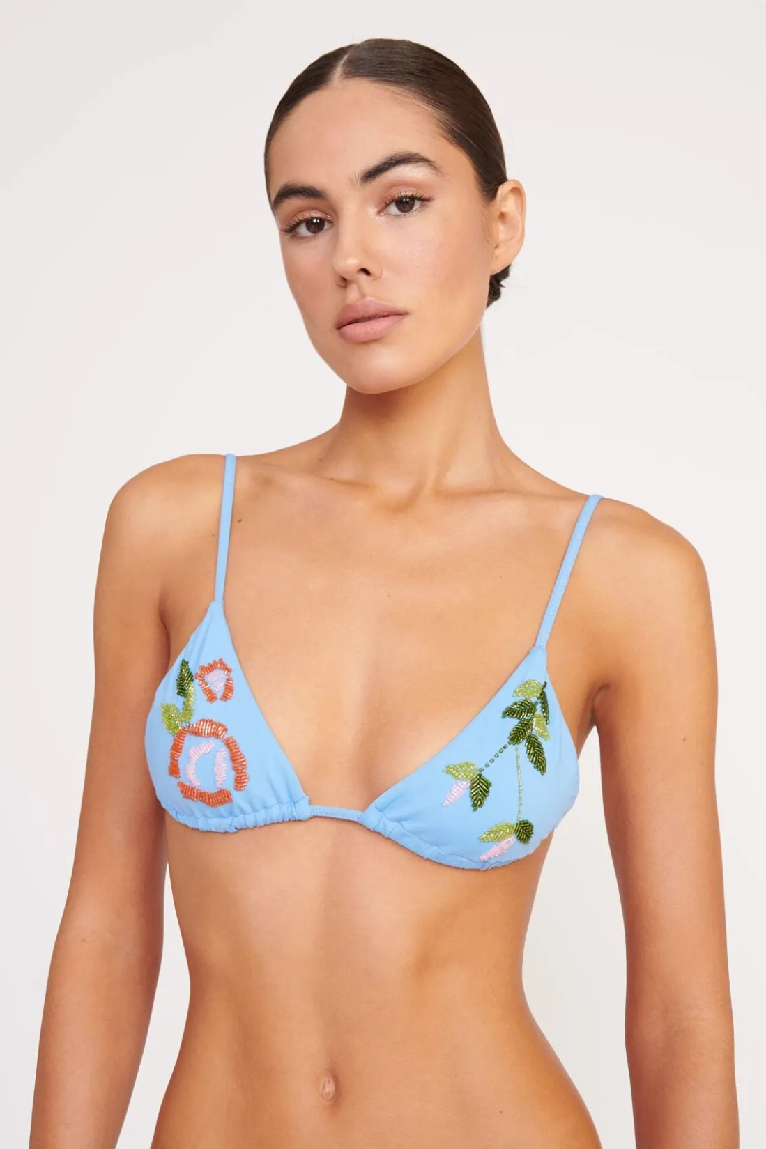 STAUD VAL BIKINI TOP DIAMOND ROSE DIAMONDROSE Hot