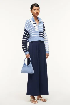 STAUD VALERIE SHOULDER BAG  BLUE HYDRANGEA BLUEHYDRANGEA Discount