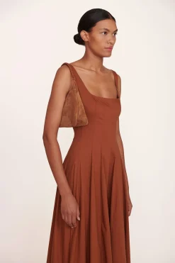 STAUD VALERIE SHOULDER BAG   TAN Clearance