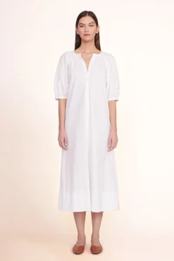 STAUD VINCENT DRESS WHITE Online