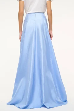 STAUD VINCENZO SKIRT   PERIWINKLE Sale