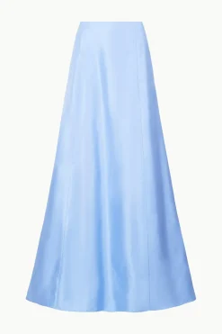 STAUD VINCENZO SKIRT   PERIWINKLE Sale
