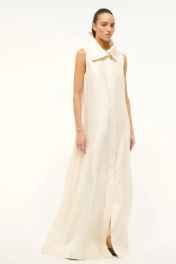 STAUD VINNY DRESS   IVORY Hot