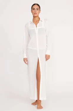 STAUD VITA DRESS   WHITE Online