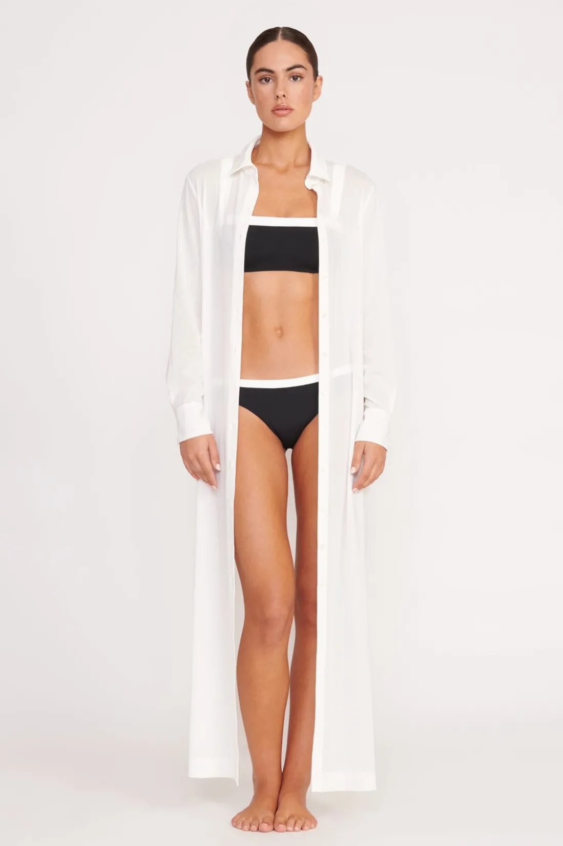 STAUD VITA DRESS WHITE Online