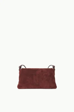 STAUD VIVI CROSSBODY BAG MAHOGANY SUEDE MAHOGANYSUEDE Sale