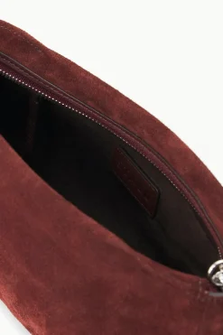 STAUD VIVI CROSSBODY BAG MAHOGANY SUEDE MAHOGANYSUEDE Sale