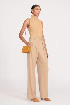 STAUD VIVI CROSSBODY BAG TAN SUEDE TANSUEDE Best