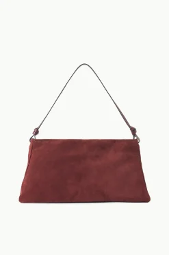 STAUD VIVI SHOULDER BAG  MAHOGANY SUEDE MAHOGANYSUEDE Outlet
