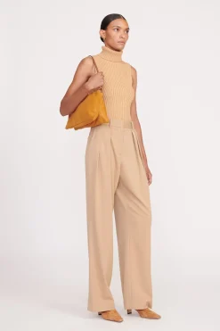 STAUD VIVI SHOULDER BAG TAN SUEDE TANSUEDE Online