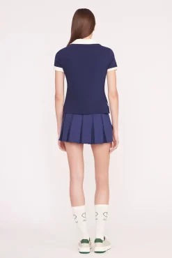 STAUD VOLLEY TOP  NAVY IVORY NAVYIVORY Outlet
