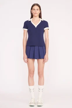 STAUD VOLLEY TOP  NAVY IVORY NAVYIVORY Outlet