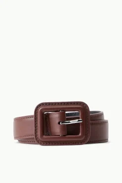 STAUD WAIST BELT   MAHOGANY