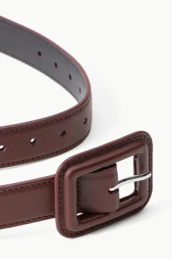 STAUD WAIST BELT   MAHOGANY