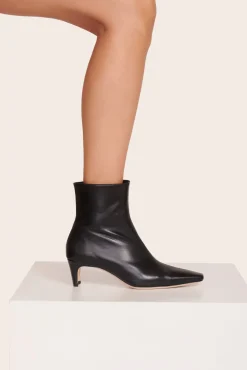 STAUD WALLY ANKLE BOOT   BLACK Sale