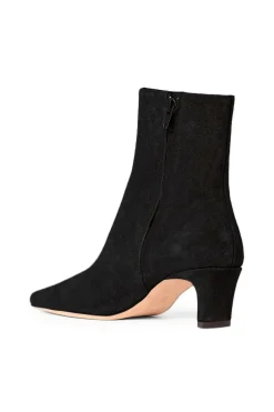 STAUD WALLY ANKLE BOOT BLACK SUEDE BLACKSUEDE New