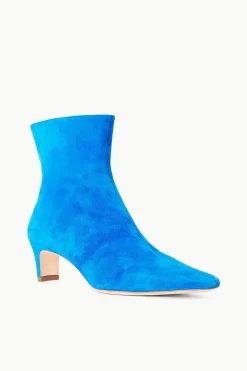STAUD WALLY ANKLE BOOT  DIRECTOR BLUE SUEDE DIRECTORBLUESUEDE Best