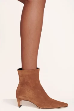 STAUD WALLY ANKLE BOOT  TAN SUEDE TANSUEDE Outlet