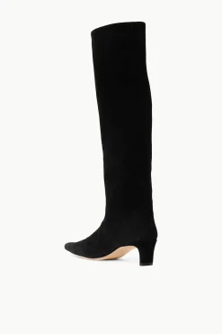 STAUD WALLY BOOT  BLACK SUEDE BLACKSUEDE Clearance