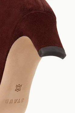 STAUD WALLY BOOT   SUEDE MAHOGANY Discount