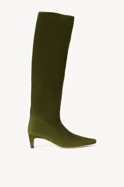 STAUD WALLY BOOT   SUEDE OLIVE