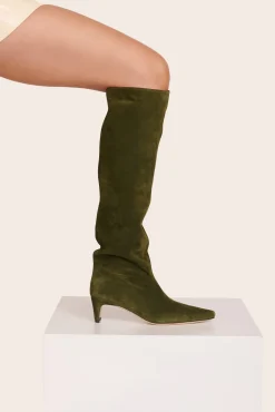 STAUD WALLY BOOT   SUEDE OLIVE