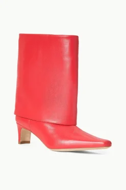 STAUD WALLY FOLDOVER BOOT  RED ROSE REDROSE Best