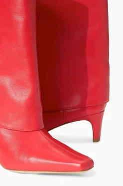 STAUD WALLY FOLDOVER BOOT  RED ROSE REDROSE Best