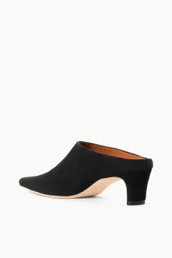 STAUD WALLY MULE  BLACK SUEDE BLACKSUEDE Sale